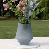 Z1872 Vase/Lantern Diamonds Grey